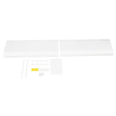 Zdjęcie produktu dla 200 * 40 cm Przezroczysta osłona przeciwdeszczowa, zadaszenie drzwi przednich, ochrona przeciwdeszczowa markizy okiennej