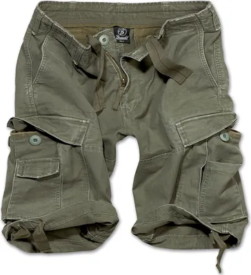 Image de Short classique vintage de Brandit, oliv, XL