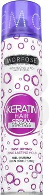 Image de Morfose Hair Spray Perfect Hold Hairspray pour une fixation forte de la kératine 250 ml