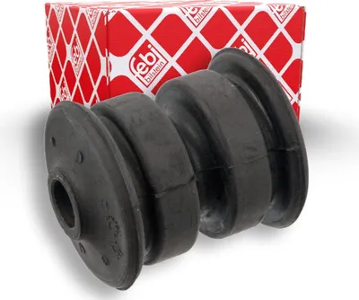 Produktbild von FEBI BILSTEIN Blattfederlager 06225 Vorne Hinten für VW LT 28-35 I Kastenwagen (281-363) 75mm Gummi 14mm 52mm 0,230kg