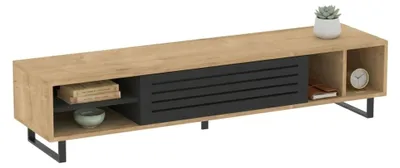 Produktbild von Sovico - TV-Schrank, 160x40x35h cm Anthrazit, ein Regal