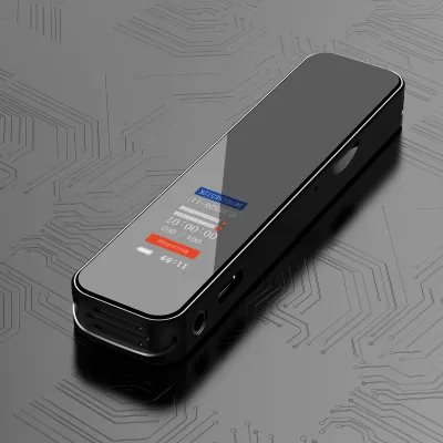 Zdjęcie produktu dla Bisofice 64GB Cyfrowy dyktafon Aktywowane głosem nagrywanie dźwięku Redukcja szumów z odtwarzaniem Odtwarzacz muzyczny MP3 280 godzin nagrywania plików Obsługa urządzenia Hasło do wykładów Spotkania Wywiad klasowy