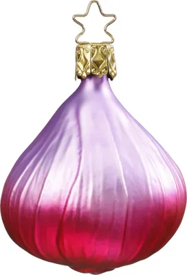 Produktbild von Christbaumschmuck Anhänger Glas Zwiebel 6,5cm Pink Rosa