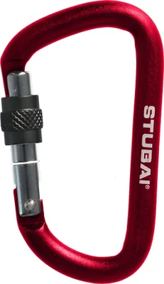 Produktbild von STUBAI Material-Karabiner | ACESSORY Minikarabiner mit Schraubsicherung | Schraubkarabiner | Schwarz | Blau | Orange | Rot | Accessoire-Karabiner | für Camping, Wandern, Outdoor| Schlüsselanhänger