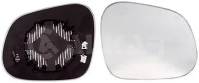 Produktbild von Spiegelglas Ersatzteil konvex beheizt 12,2 x 4,3 cm für Links- und Rechtslenker