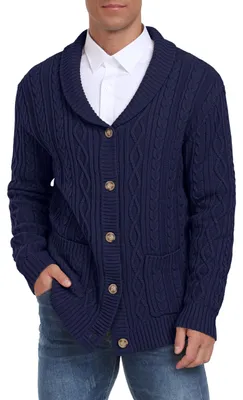 Produktbild von Herren Cardigan mit V-Ausschnitt und Knöpfen