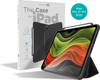 Obrázek produktu pro Mobile Origin Pouzdro černé iPad Pro 11" M2 2022 4. generace