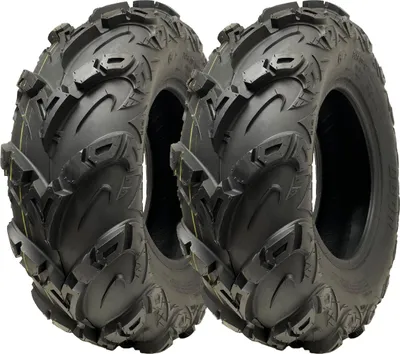 Produktbild von 24x8.00-12 ATV Quad Reifen OBOR Mudsling WU05 Tubeless Straßenzulassung 217kg (2er Set)