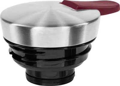 Produktbild von Emsa Isolierkanne Soft Grip, Thermokanne, Edelstahl, Kunststoff, Weinrot, 1 L, N41202