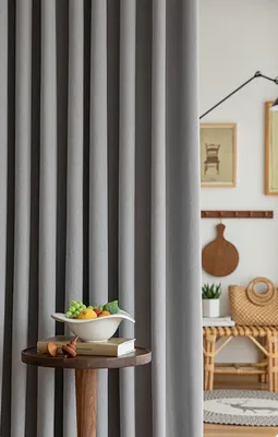 Imagen del producto de Cortinas opacas para paneles, ideales para el salón