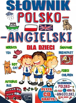 Zdjęcie produktu dla Słownik polsko-angielski dla dzieci + CD
