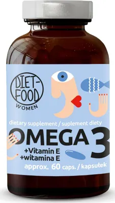 OMEGA-3 60 KAPSUŁEK - DIET-FOOD