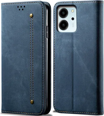 Obrázek produktu pro Honor 80 SE Pouzdro, Kožené Peněženkové Pouzdro s Magnetickým Uzavíráním a Stojánkem pro Honor 80 SE modré