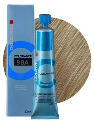 Produktbild von Goldwell Colorance, Blond, 9BA, Smoky Beige Light, Unisex, 60 ml, Alle Haare