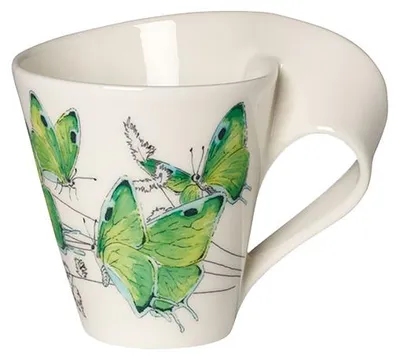Obrázok produktu pre Villeroy & Boch NewWave, Samostarný, 0,3 L, Čierna, Zelená, Biela, Porcelán, Káva, NewWave