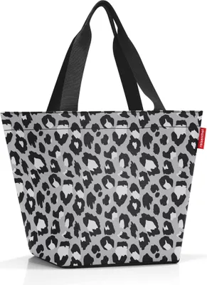Produktbild von reisenthel shopper M, Einkaufstasche, Tragetasche, Tasche, Leo Nero, 15 L, ZS7080