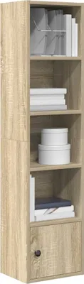 Productafbeelding van Maison Exclusive - Boekenkast Sonoma-eikenhout, 31x24x127 cm, houtvezel