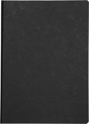Produktbild von Clairefontaine Notizbuch AGE BAG DIN A4 blanko schwarz 96 Blatt