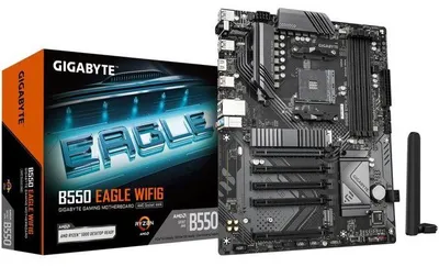 Obrázek produktu pro Základní deska GIGABYTE B550 EAGLE WIFI6, ATX, čipset AMD B550, DDR4, PCIe 4.0, WiFi 6