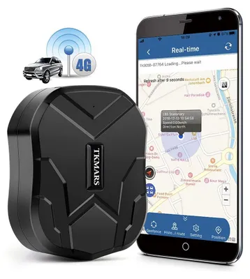Image de Localisateur GPS 4G pour voiture, sans abonnement, avec aimant