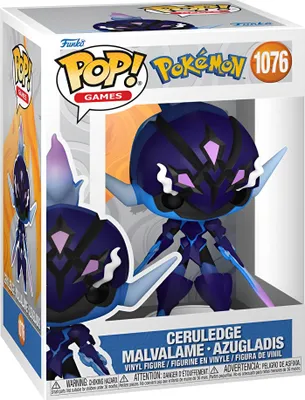 Produktbild von Pokémon - Ceruledge Malvalame Azugladis 1076 - Funko Pop!