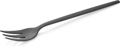 Produktbild von 24x Dessertgabel ALEX SCHWARZ, mit schwarz, matte PVD Beschichtung, 16 cm, Chromnickelstahl 18/10