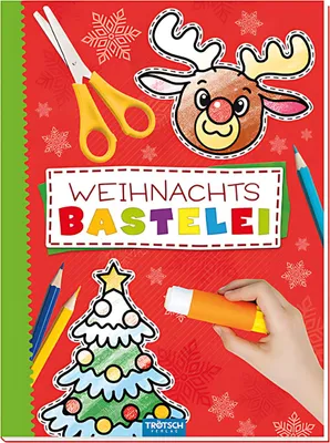 Obrázek produktu pro Trötsch Bastelbuch mit Bastelbögen Weihnachtsbastelei