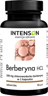 Obrázek produktu pro Intenson Podpora jater Berberine Hcl 60 tablet