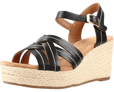 Produktbild von Clarks Sabina Damen Riemen-Sandalen Schwarz