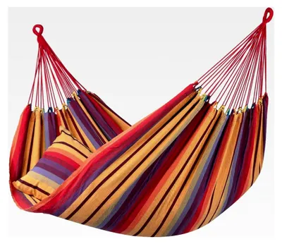 Produktbild von Familienhängematte aus Südamerika | Handgefertigt | Fairtrade | 9 Stile & 8 Farben verfügbar | Flexibel & belastbar | Ideal für Garten, Camping und Reisen