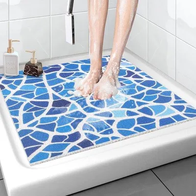 Obrázok produktu pre Masážna podložka z PVC, 80 x 80 cm, mäkká, protišmyková, pre seniorov