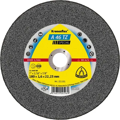 Produktbild von KLINGSPOR Trennscheibe (D180x1,6mm gerade / INOX / Inhalt: 25 Stück) - 221161