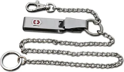 Imagen del producto de Accesorios Victorinox para llavero, metal, con mosquetón, cadenas