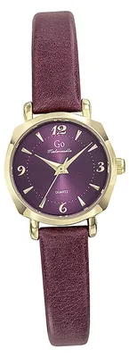 Image de Montre-bracelet Girl Only GO pour femme Mademoiselle Quartz Cuir violet D2UGO699620