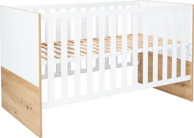 Produktbild von Babybett Maxim 70 x 140 cm / 4x höhenverstellbar / Massivholzgitter
