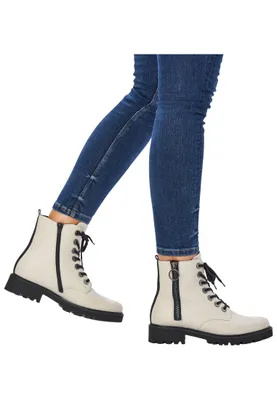 Produktbild von Remonte Boot - Weiss Leder Größe: 36 Normal