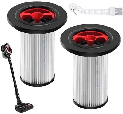 Productafbeelding van 2 HEPA Vervangfilters voor Stofzuigers