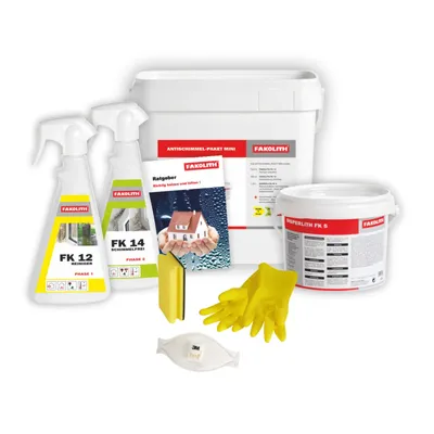 Produktbild von Fakolith Antischimmel-Paket für ca. 5qm mit + Maske/Handschuh/Schwamm