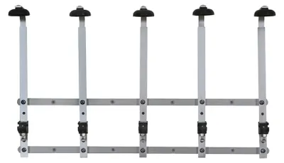 Immagine prodotto di Distributore di alcol a parete professionale per bottiglie da 0,7 - 1,0L - Distributore di alcol a pareteper 5 bottiglie