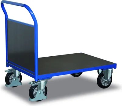 Produktbild von Variofit Stirnwandwagen mit Siebdruckplatte in 4 Größen, Ladefläche:1025x700 mm