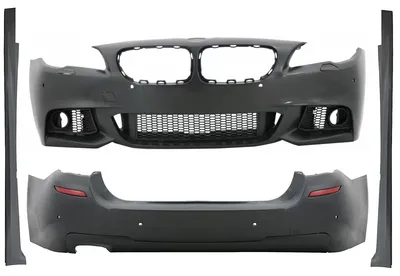 Obrázek produktu pro Sada karoserie pro BMW řady 5 F10 11-14 boční prahy nárazníku design M-Technik.