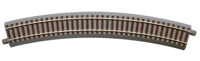 Produktbild von Roco 61124 H0 geoLINE mit Bettung Gebogenes Gleis 30° 511.1 mm