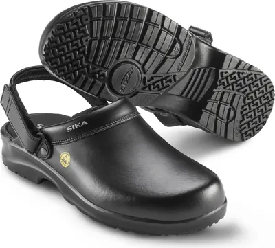 Obrázek produktu pro Pracovní obuv Sika Fusion ESD open clog s páskem na patě black-44