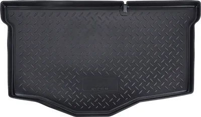 Image de Tapis De Coffre en Caoutchouc TPE Pour Suzuki Swift 2010-2017 Hatchback, Bord Haut, Noir, Antidérapant, Toutes Saisons