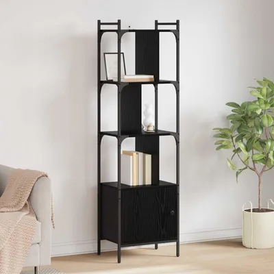 Obrázok produktu pre Maison Exclusive – Knihovňa s 6 policami, rozmer 44,5 x 30 x 154,5 cm, materiál: drevovláknité dosky