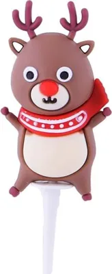 Image de Décoration de Noël en PVC « Renne »