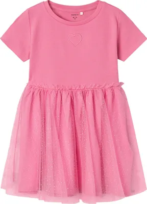 Produktbild von NAME IT Kleid Kurzarm Midi Blusen Dress Größe: