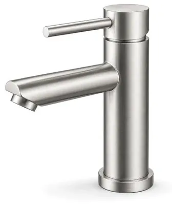 Produktbild von Ibergrif M11103 Waschtischarmatur aus gebürstetem Edelstahl
