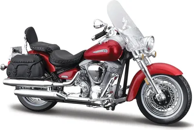 Image de Maisto - Moto, Yamaha Road Star Silverado, 1:18