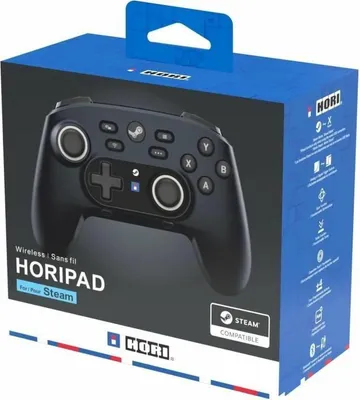 Produktbild von Kabelloses HORIPAD Pro für Steam (Mitternachtsschwarz)